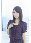 常盤台駅ビル内♪ナチュラルストレートで揺れるモテ髪☆