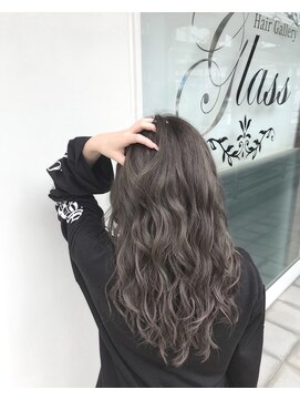 グラス 春吉1号店(glass) アッシュグレージュ×シールエクステ☆