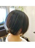 潤いショートボブ