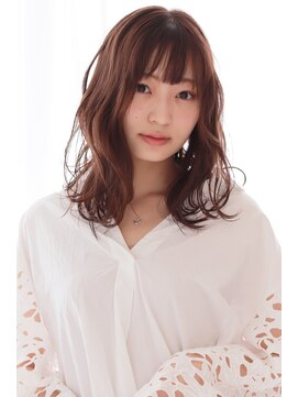 ナンバースリー 溝の口店(Number Three) 愛されセミロング♪【N°３hair lounge溝の口】