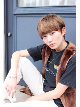 ニコ ピカビア(nico picabia) 小顔バング＆マッシュラインでつくる愛されヘア