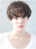 【HAVANA渋谷】ハンサムショート×ナチュラルブラウン