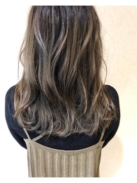スーパーカット 元町店(SUPER CUT) オリーブ×バイオレット