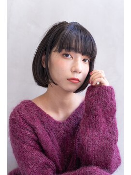 テイラー(Taylor) 【Taylor 】☆大宮 ダークブラウン×切りっぱなしボブ