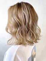 アイティー バイ アルバム 浦和店(IT by ALBUM) ピンクブラウンレイヤー_フリンジウェーブセシルカット_ba294142