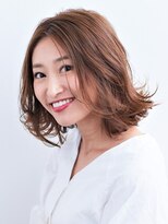 フィンセント 新高円寺店(VINCENT) 伸ばしかけ外ハネスタイル/30代40代おすすめミディアムスタイル