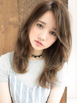 エル(LE)&nbsp;アッシュグレージュセミロング