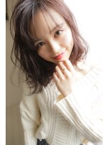 トリプレット(triplet)&nbsp;シースルーバング+シフォンパーマ