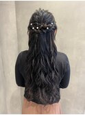 大人かわいいパーティーアレンジ