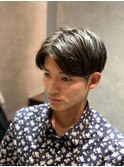 メンズ センターパート