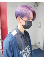 パープル(purple)&nbsp;韓国風パープルヘアー