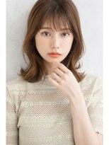 トッカ 熊本店(tocca)&nbsp;シースルーバング・伸ばしかけミディ・レイヤー・韓国風スタイル