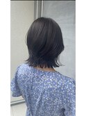 ウルフボブandグレージュ