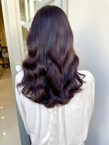 アイユー(ii+U)&nbsp;ロング　巻き髪　艶髪　ラベンダーカラー