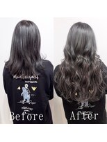 あるじゃんすー 渋谷店&nbsp;透け感グレージュスタイル#シールエクステ#グレーベージュ#渋谷