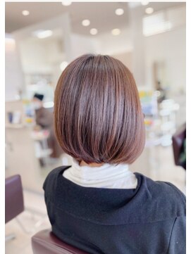 クール ヘアー ギャラリー 神明町店(COOL Hair gallery) ふんわり前下がりボブ