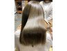 【髪質改善】カット+天使の艶ストレート+超音波トリートメント ⇒ ￥22000～