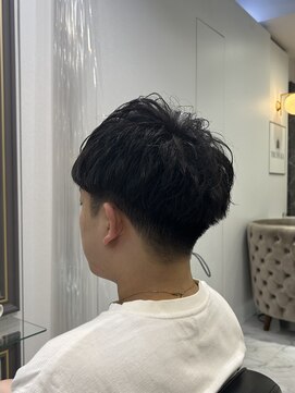 エスカーラ 表参道(THE ESCALA) @shino_ne197/メンズパーマ/マッシュパーマ/波巻き