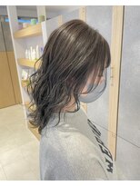 アース 錦糸町店(HAIR&MAKE EARTH) シークレットハイライト×ダークグレージュ