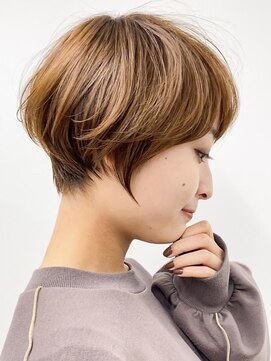 エアー 横浜(AIR) 【長谷川】まろやかベージュ束感マッシュショート