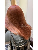 ヴァネッサ VANESSA&nbsp;ダブルカラーケアブリーチオレンジベージュブラウン×MIHO