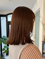 アンプラグド(unplugged)&nbsp;ブリーチなしオレンジブラウン