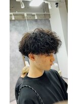 フォンド 津田沼(fond.)&nbsp;ダークアッシュ/アッシュブラック/カルマパーマ/ベリーショート