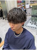 波巻きパーマ 波巻きスパイラル マッシュパーマ 塩澤太一 新宿