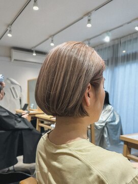 クラップス 上大岡(CLAPS) ハイトーン/ハイライト/ローライト/ミニボブ【1ブリーチ】