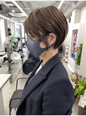 ハイライトバレイヤージュダブルカラーケアプリーチ30代40代