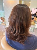 レイヤーコテ巻きスタイル