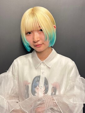 ゲーム 原宿店(GAME) デザインカラー/ダブルカラー/ケアブリーチ/髪質改善/原宿