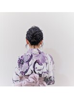 横濱ハイカラ美容院(haikara美容院) ヘアセット　ショート・ボブ　アップヘア