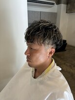 エース 中野(Ace)&nbsp;メッシュパーマ<中野/メンズ/理容室>