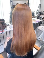 フォルテ ティアラ 横浜店(FORTE TIARA)&nbsp;透明感ピンクベージュ/ブリーチなしWカラー/髪質改善カラー