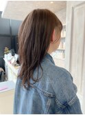 福山人気10代20代30代フェード女子外ハネセミロングくびれ巻き