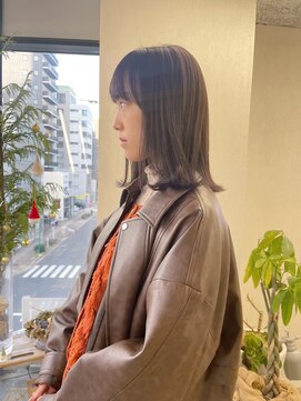 キジ(kiji) ミディアムボブ /ブリーチなし〔久屋大通/久屋/丸の内/伏見〕