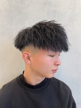 ルースト 西院店(ROOST) パイルツイスト×ブラックカラー