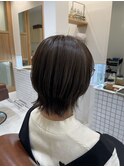 レイヤーボブ×マットブラウン