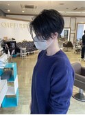 大人可愛いショートボブ白髪ぼかし20代30代40代/大分