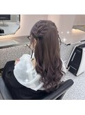もこもこハーフツイン