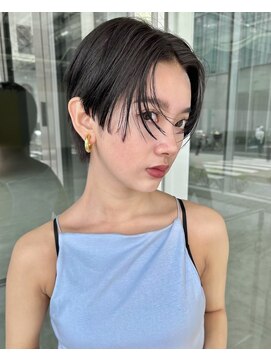 ロンド 銀座(Lond) ☆【春日】ミニウルフレイヤーカット顔周り韓国ショートボブ12