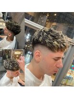 メグロバーバーショップロッポンギ 目黒六(MEGURO BARBER SHOP 6PPONGI)&nbsp;外国人ヘア/メッシュカラー/フレンチクロップ