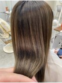20代～50代☆くすみベージュロング髪質改善ヘッドスパ本厚木