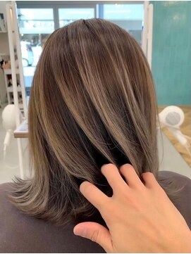 コンティロミー(CONTI ROMMY.) 大人ボブ◎くびれボブエアタッチバレイヤージュ◎20代~50代