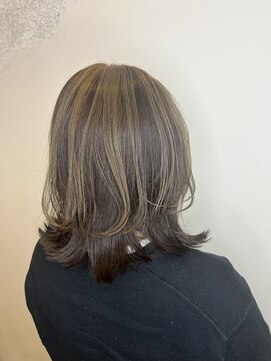 アンブレラカラー　ハイライト