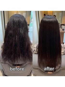 私史上最高の艶髪に