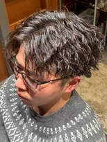 ジェットブラックキューサンロク(JET BLACK 936)&nbsp;ツイスパ＆センターパート