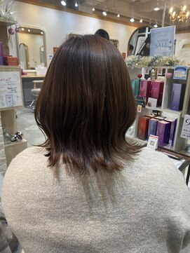 サンクチュアリー 千里山(Sanctuary) 長めボブくびれスタイイル