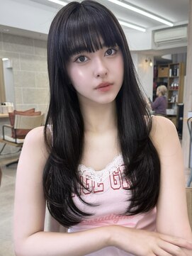 サンド ミュウ 横浜店(sand mieu) レイヤーカット/ハッシュカット/髪質改善/縮毛矯正/横浜